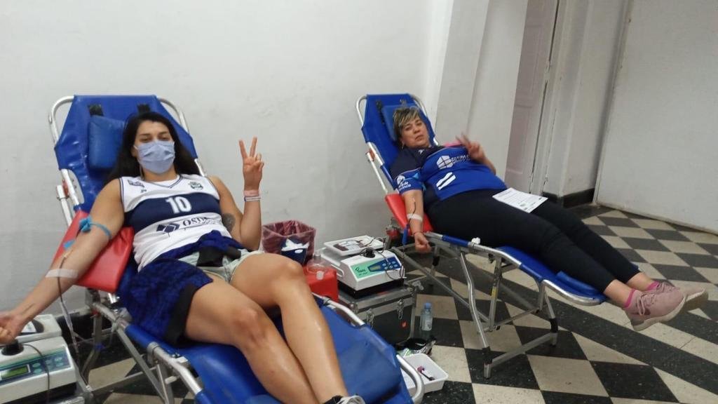 Existosa colecta de sangre por el “Día del Hincha”