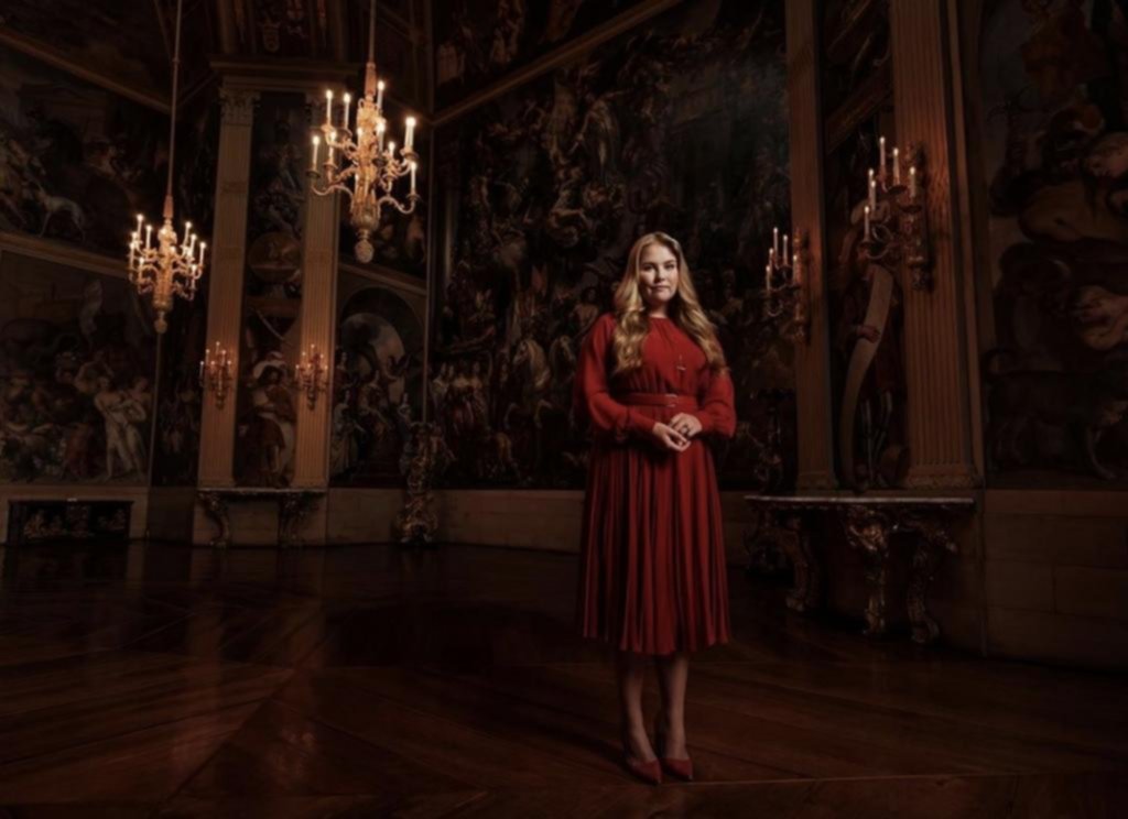 Amalia: la futura reina de los Países Bajos comienza a mostrarse