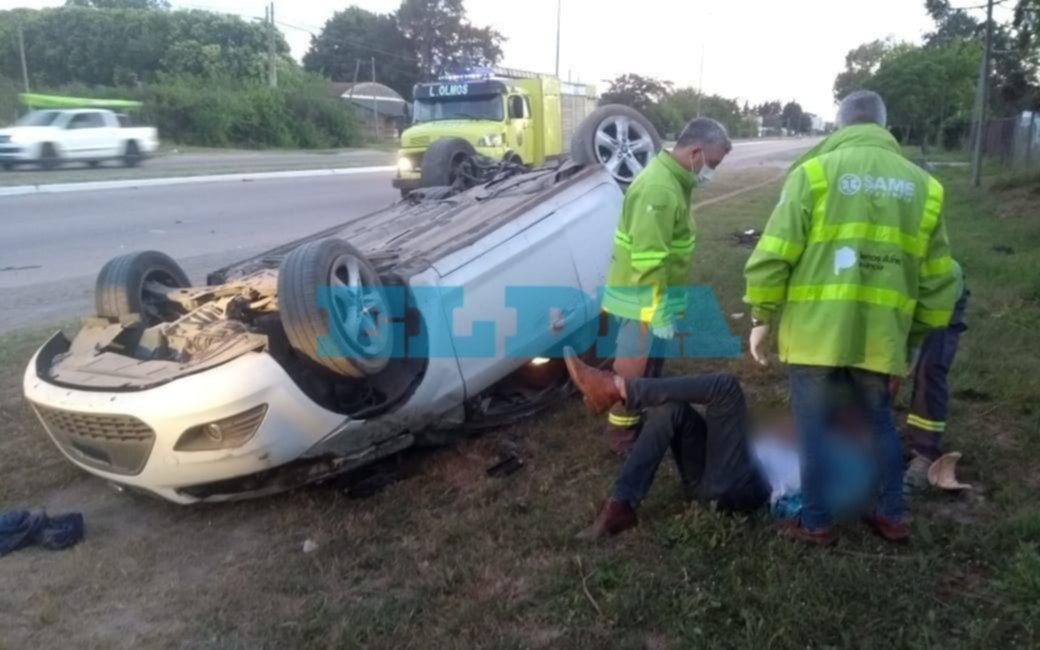 Otro vuelco al filo de la tragedia en la 44