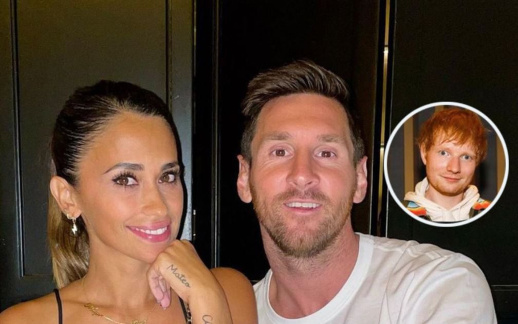 Insólito: Ed Sheeran debió pedirle disculpas a Antonela Roccuzzo ¿qué pasó?