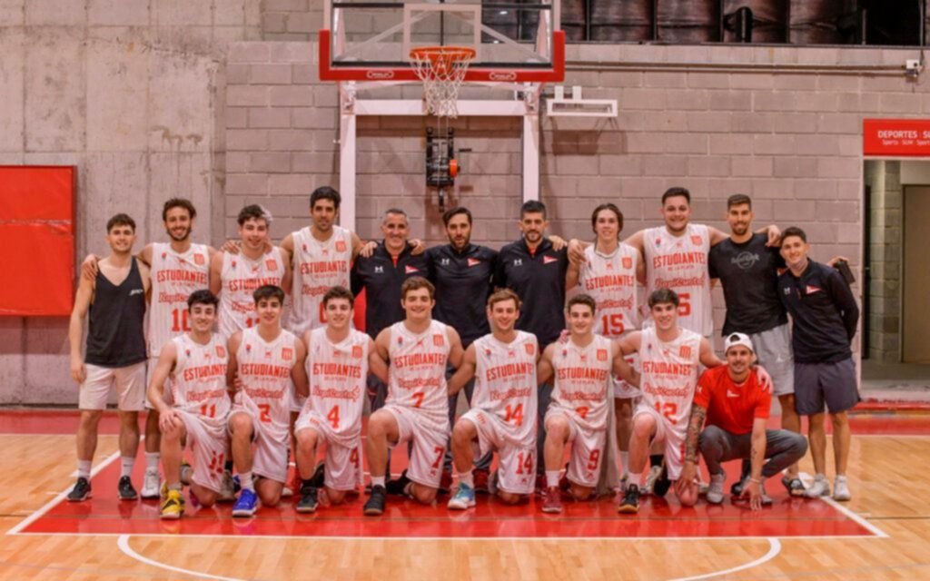 Estudiantes superó a Platense y gritó campeón en el Torneo de Primera División del básquet local