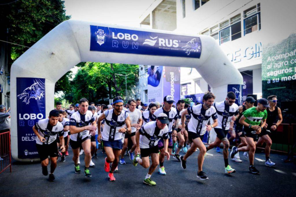 La “Lobo Run” se hizo notar en la Ciudad
