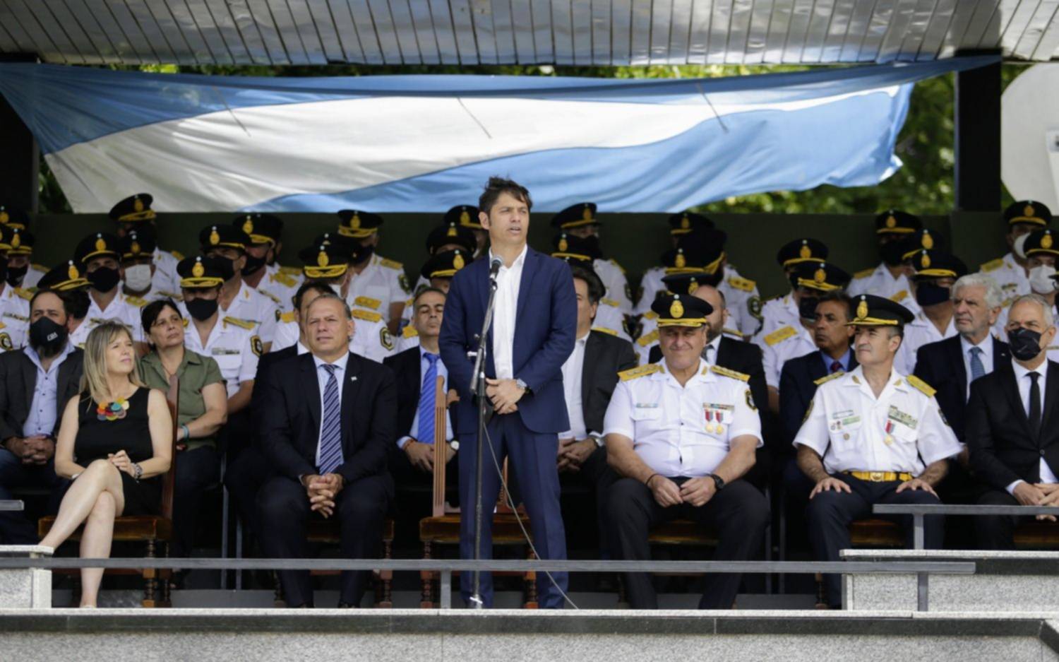 Kicillof, a la Bonaerense: "Vamos a ser implacables con el incumplimiento de la normativa de los derechos humanos"