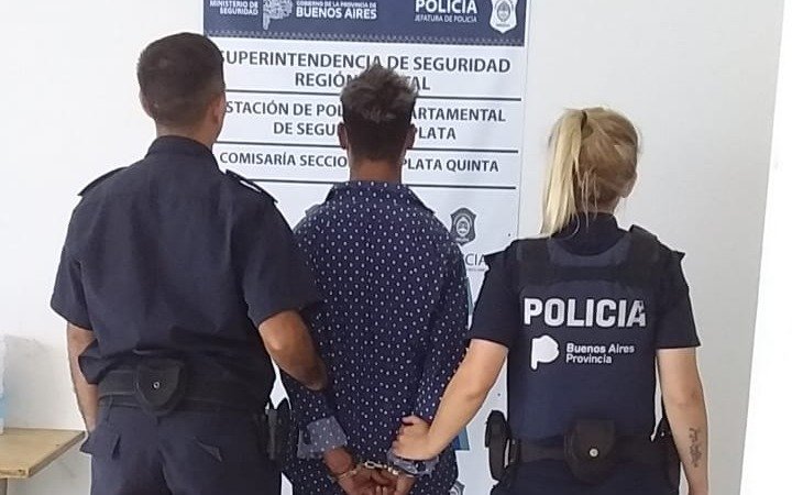 Cayó en plena "tarea" un ladrón de medidores de gas e intentó huir tirándole piedras a los vecinos