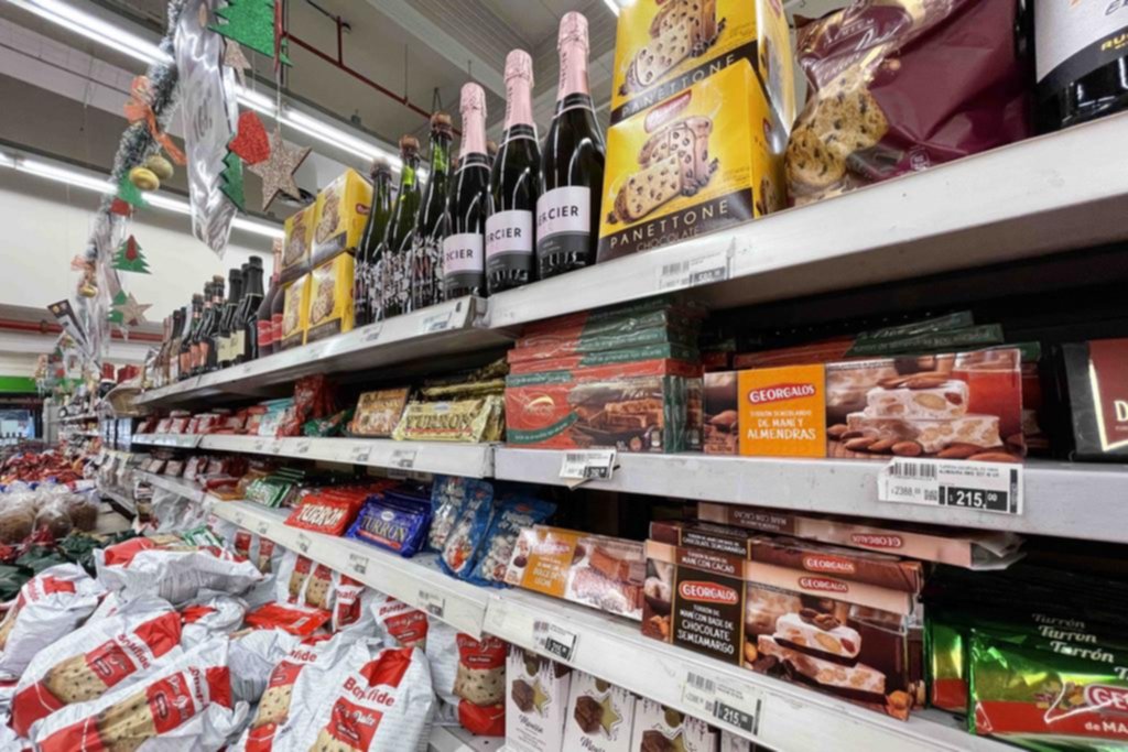 Los precios para arriba: en productos de la mesa navideña