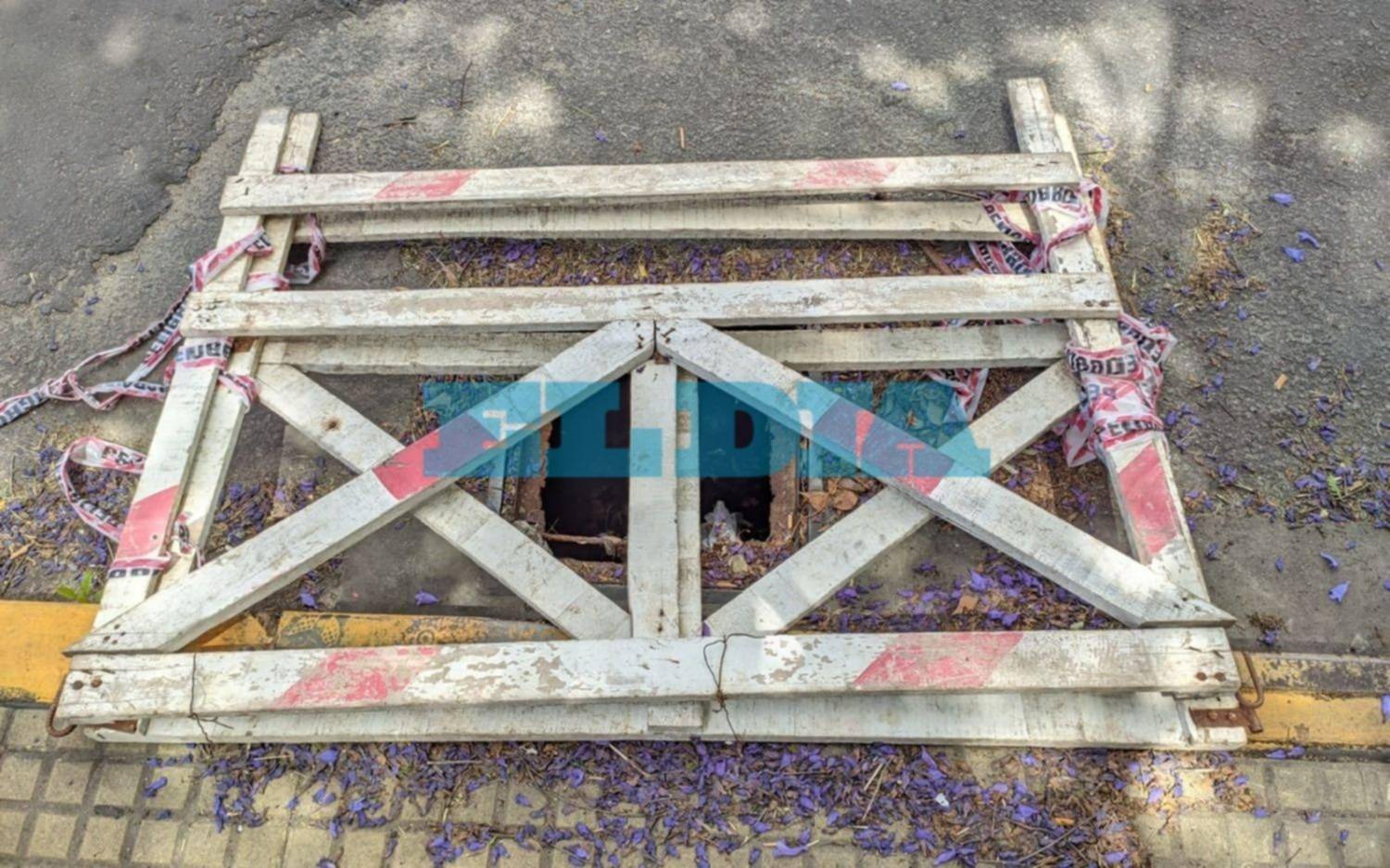 Preocupación por la falta de una tapa cloacal en 64, entre 12 y 13 