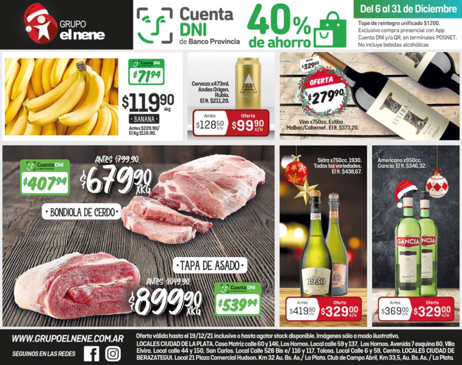 Mirá las ofertas imperdibles de El Nene