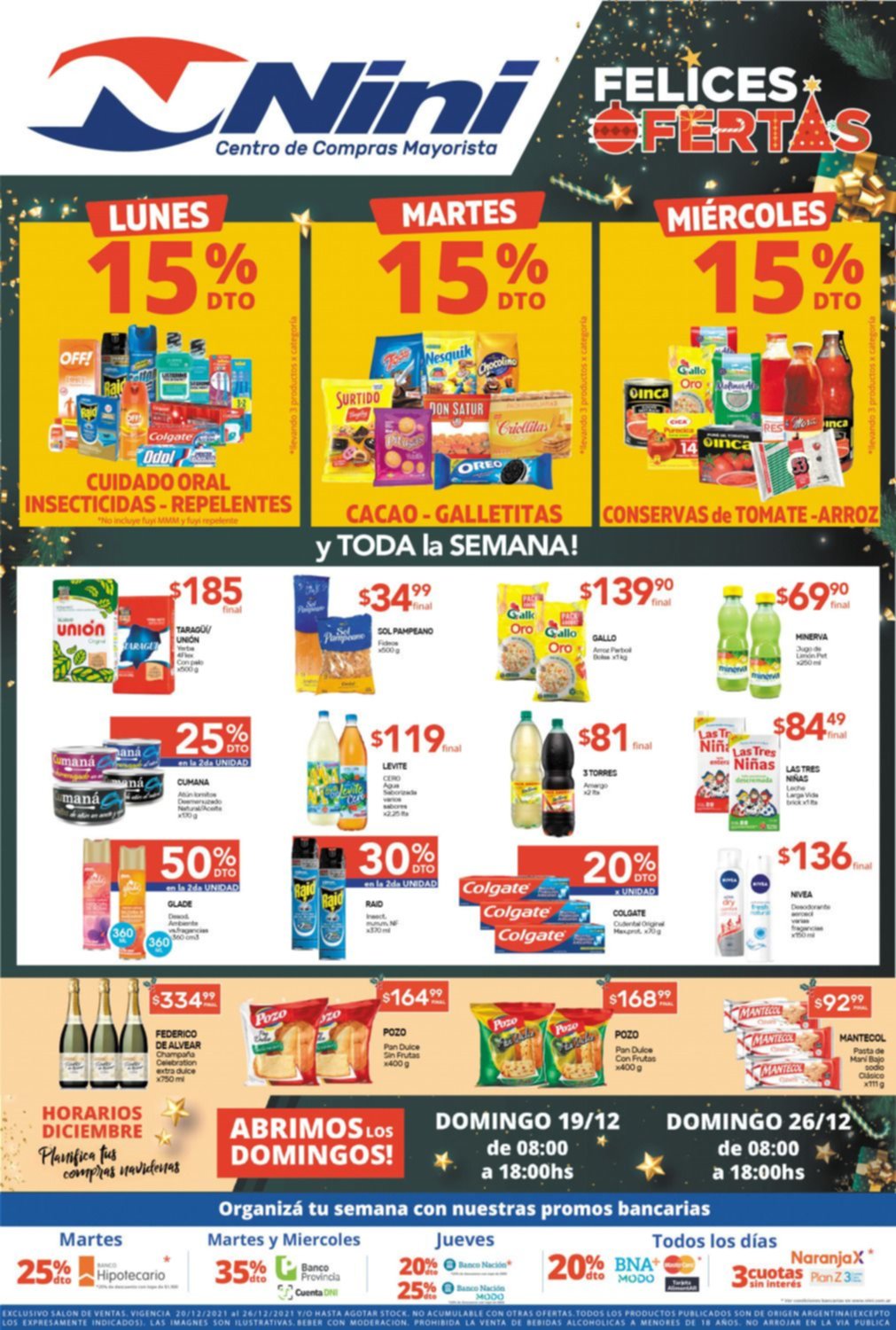 Elegí comprar al mejor precio mayorista y con 15% de descuento