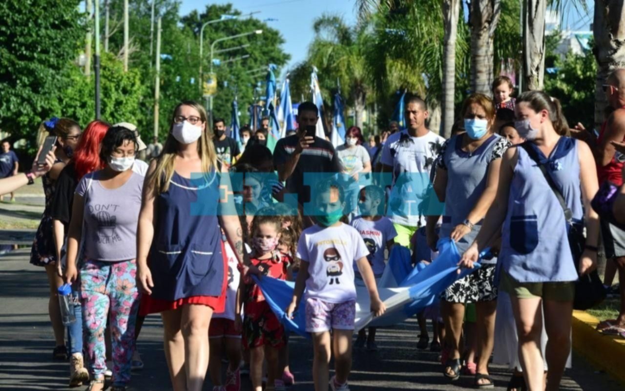 Imágenes del tradicional desfile en el marco de los 150 años de Tolosa
