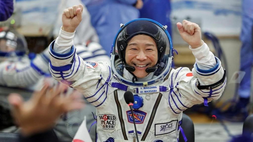 Turismo orbital: Magnate japonés cumple su sueño de ir al espacio