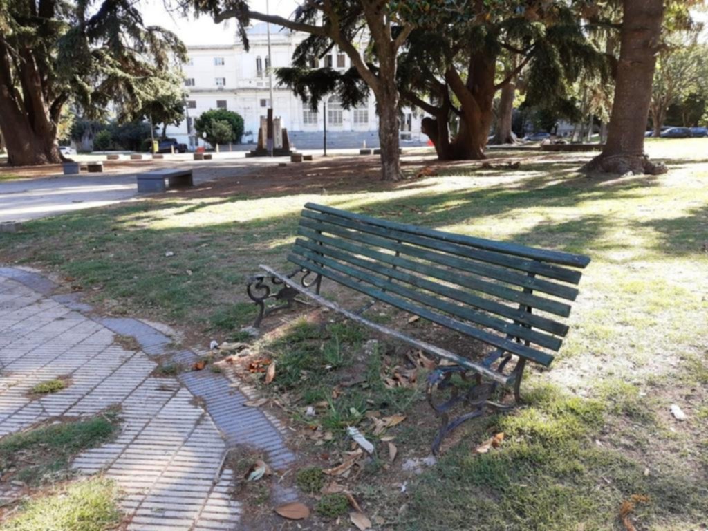Quejas por abandono de la plaza de 1 entre 51 y 53