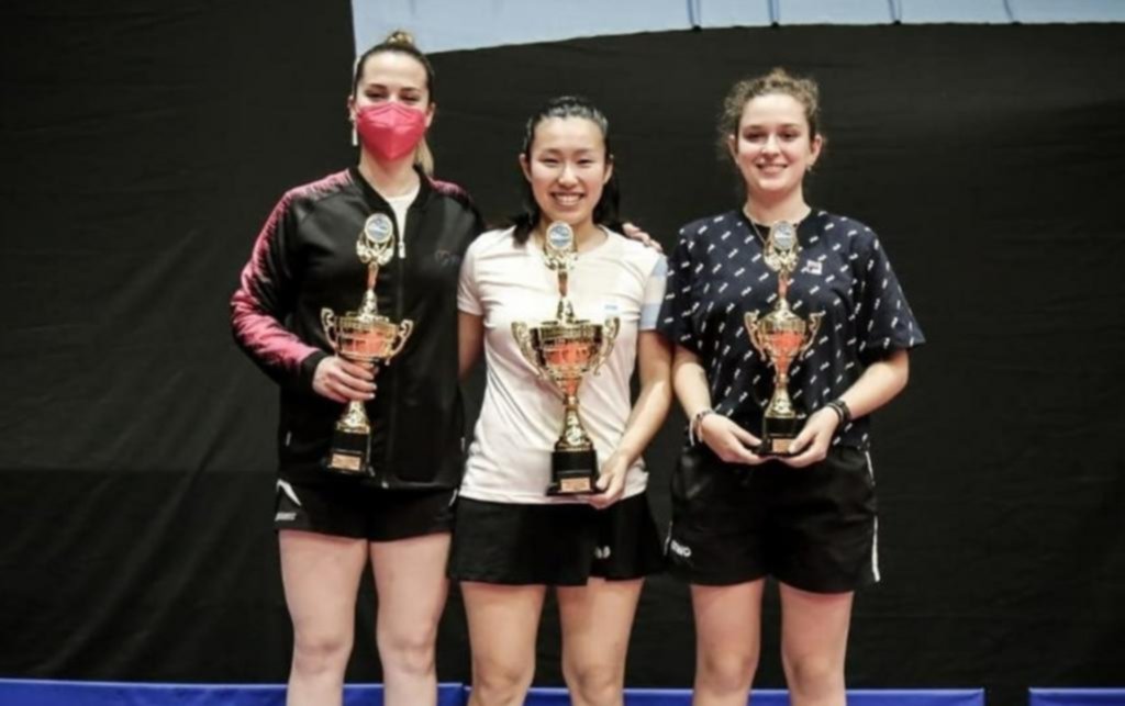 La platense Kaizoji, campeona argentina de Tenis de Mesa