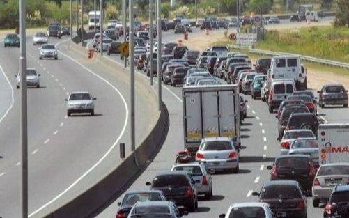 Accidente de tránsito en la Autopista