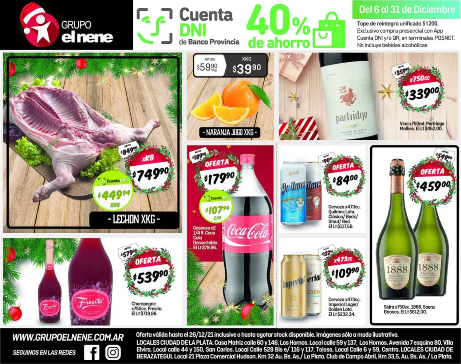 Mirá las ofertas imperdibles de El Nene