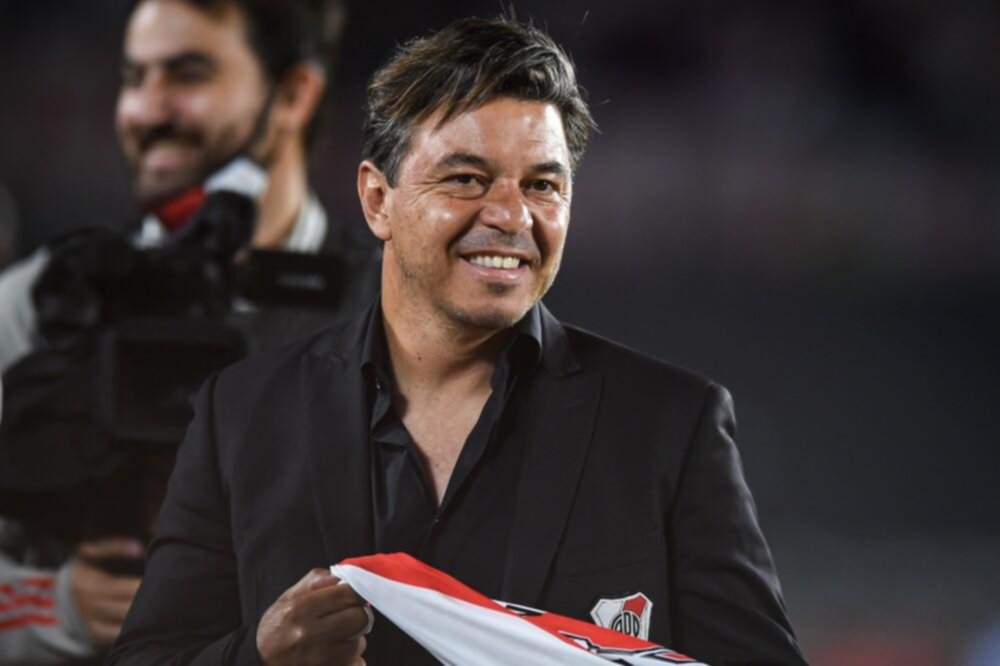 Gallardo: “Estoy contento de haberme quedado en River”