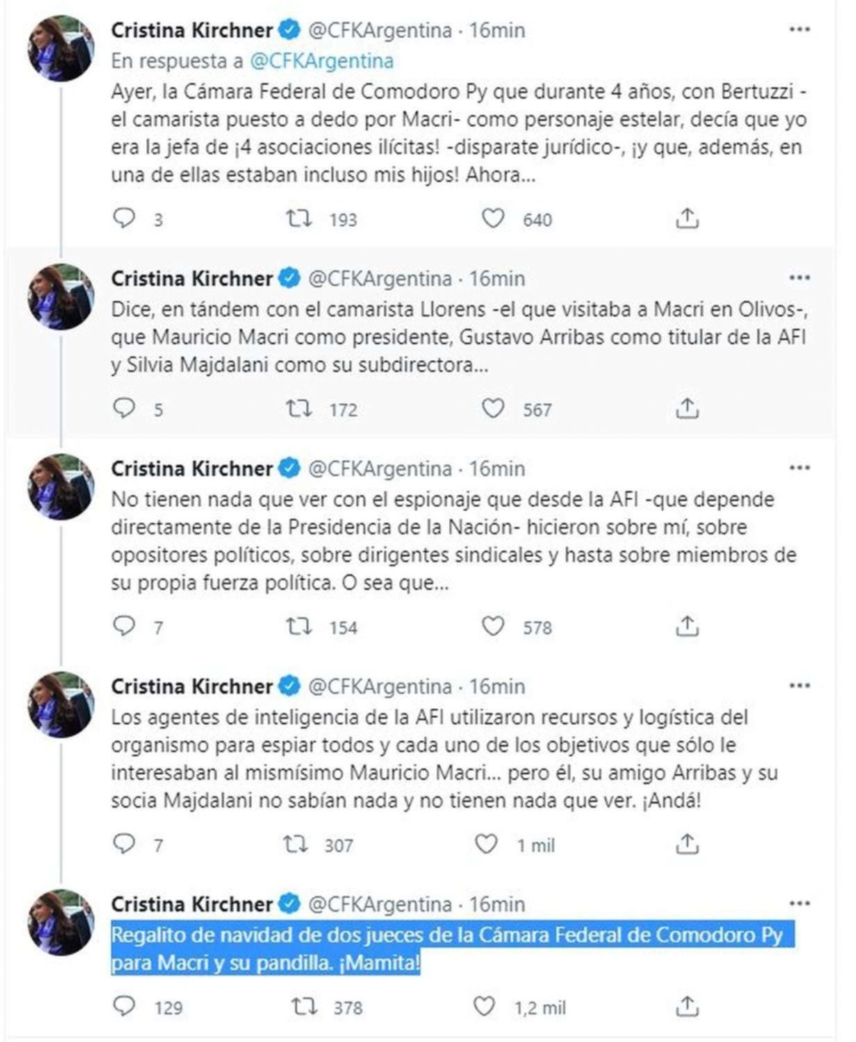 Ironía por un fallo: “Llegó Papa Noel”