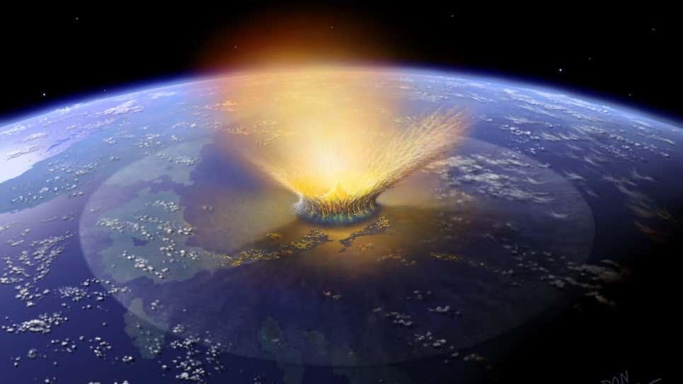Dinosaurios: el asteroide que los mató golpeó a la Tierra en un mal momento