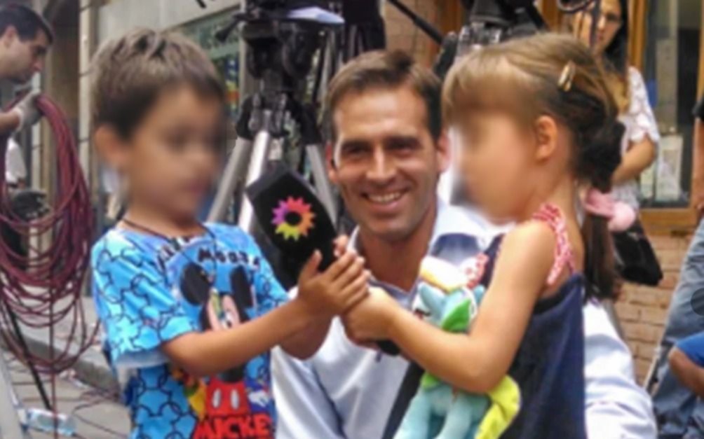 El periodista Sebastián Domenech pidió  volver a ver a sus hijos y un juez lo obligó a borrar la publicación