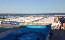 En un balneario de Punta Mogotes, habrá pasillos exclusivos para vacunados contra el Covid