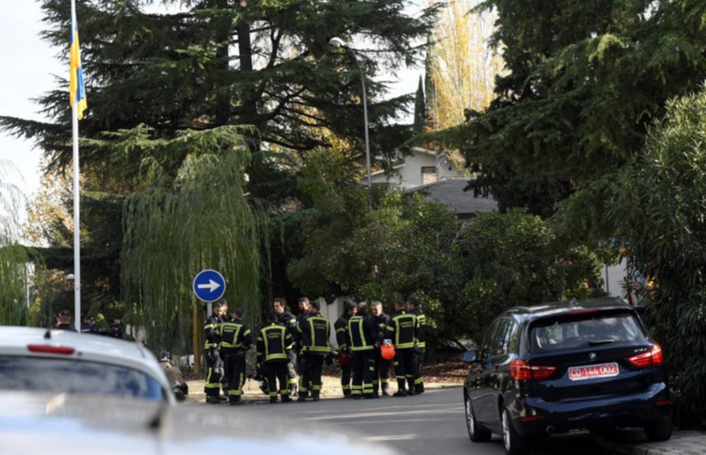 Conmoción por una carta bomba en la embajada ucraniana en Madrid