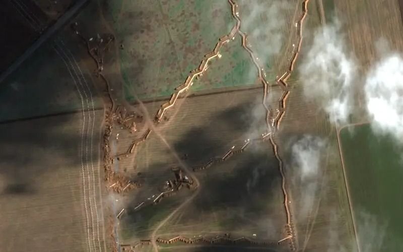 Imágenes satelitales revelan el plan de Rusia para defender el territorio cerca de Crimea