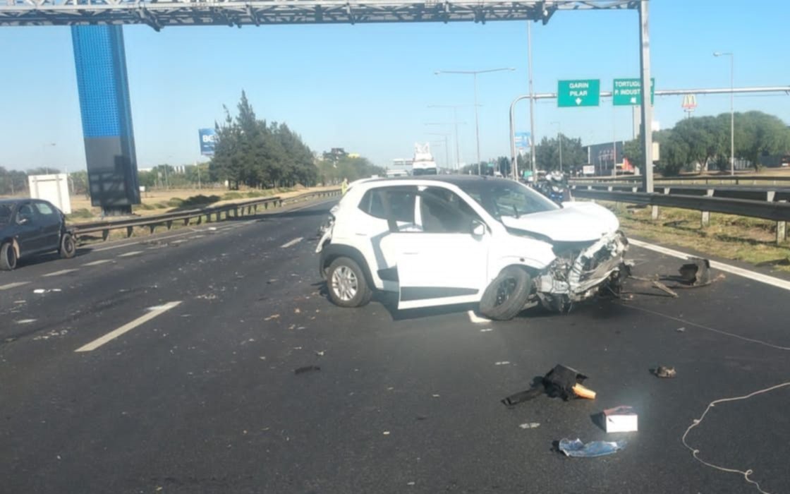 Choque múltiple en Panamericana: participaron al menos 6 vehículos 