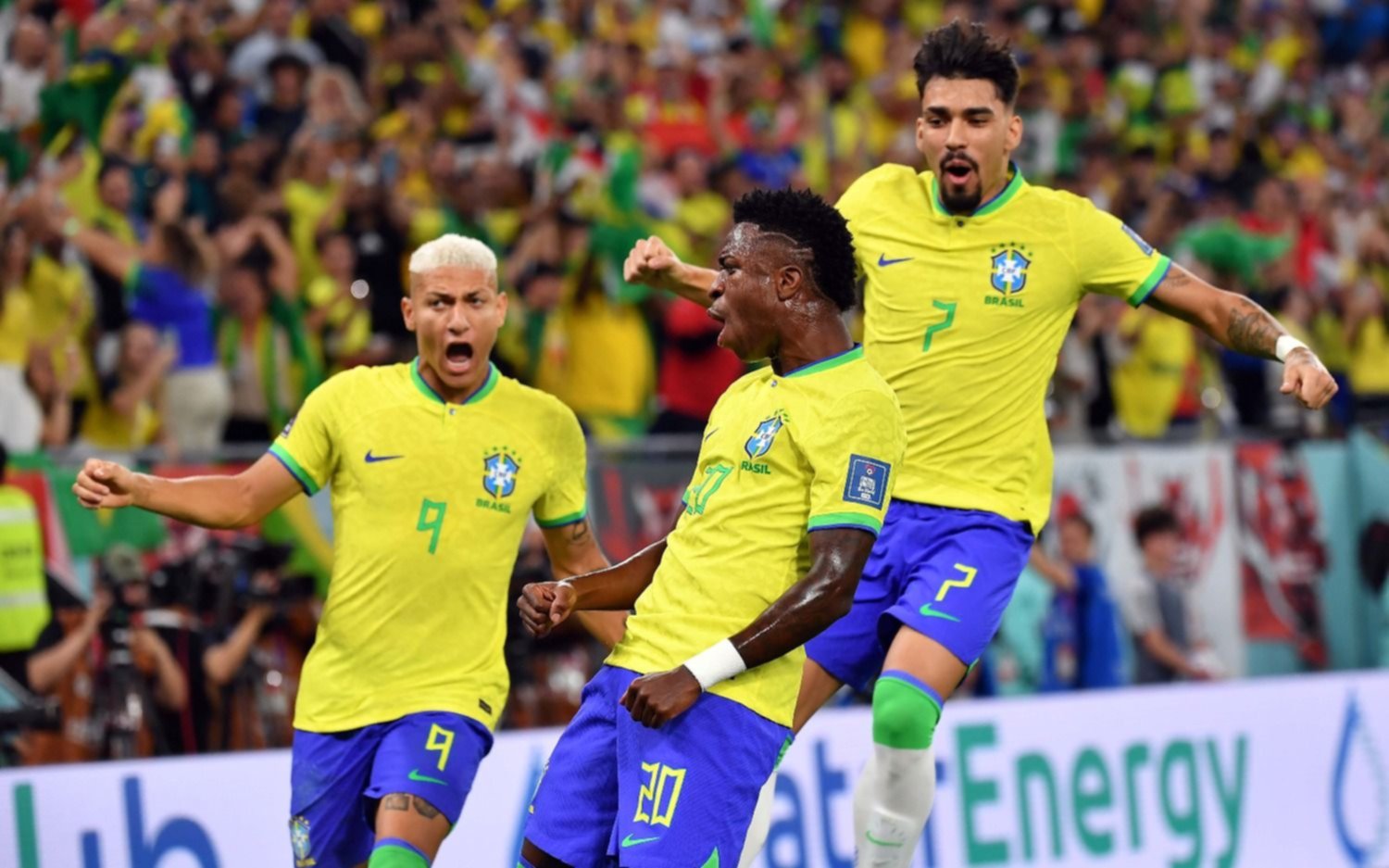 Fiesta Verdeamarela: Brasil goleó 4-1 a Corea del Sur y avanzó a cuartos donde jugará con Croacia