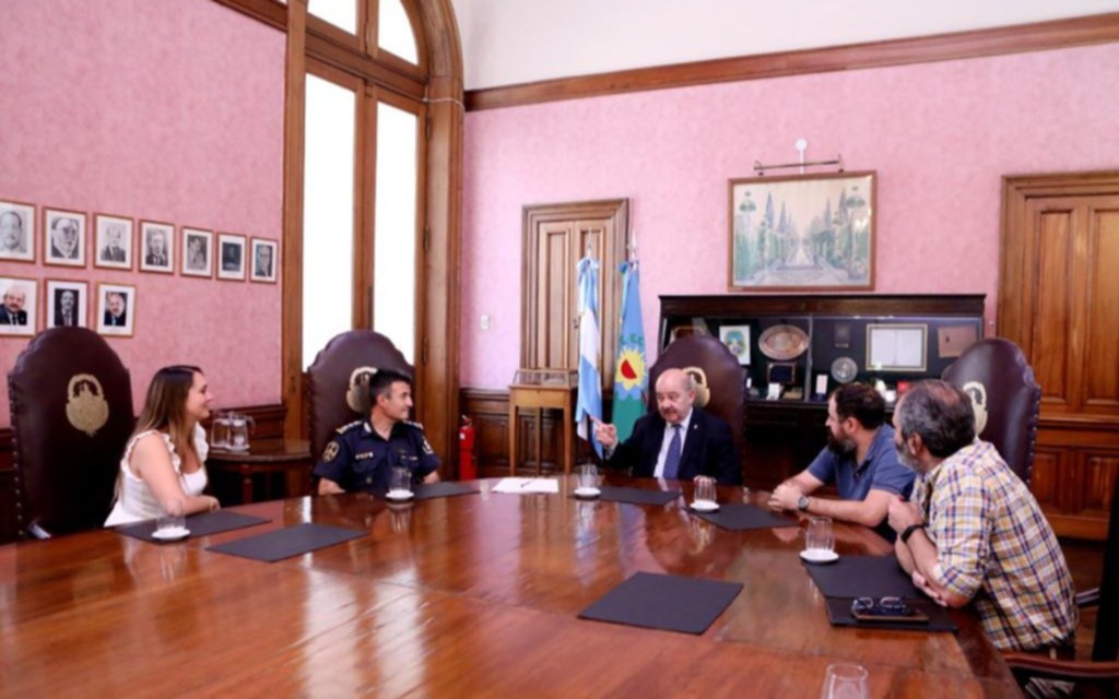 Seguridad: firmaron un acuerdo la UNLP,  el Ministerio y la Policía