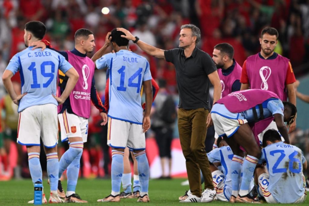 Enrique se hizo cargo y le deseó suerte a la Argentina