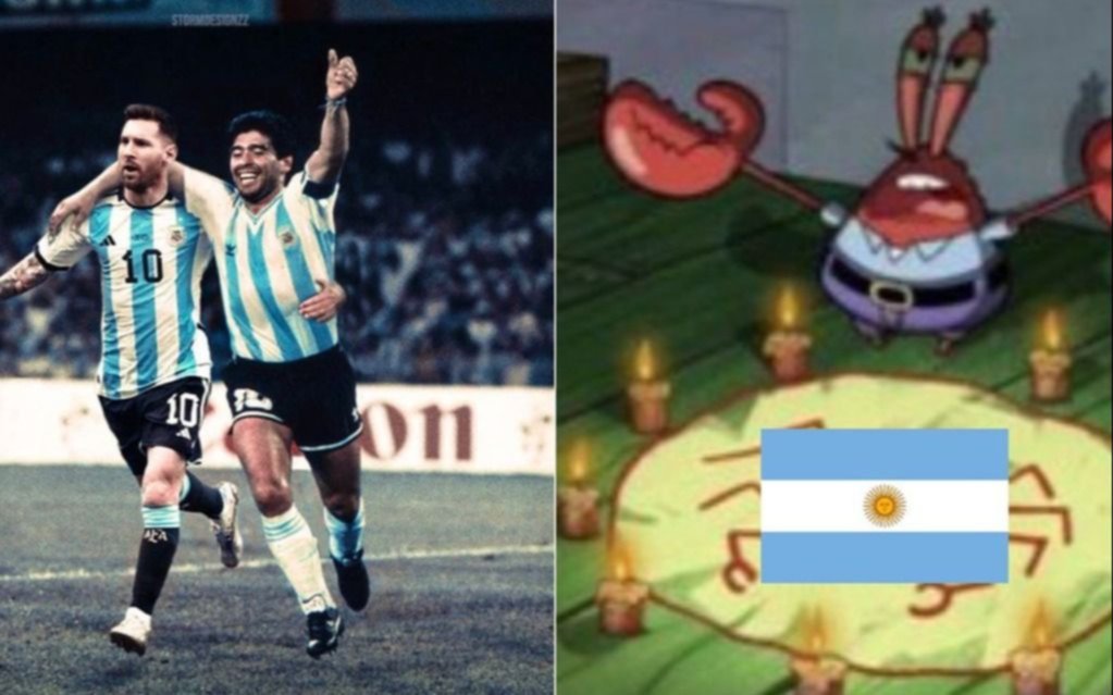 El partido fue caliente y los memes explotaron después de Argentina - Países Bajos