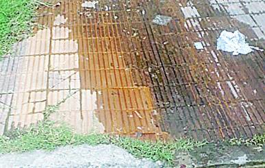 En medio de las quejas por falta de agua, una pérdida