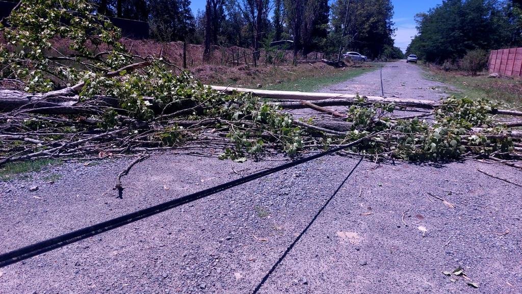 La tormenta no termina y ya impactó en varias zonas con cortes de Luz