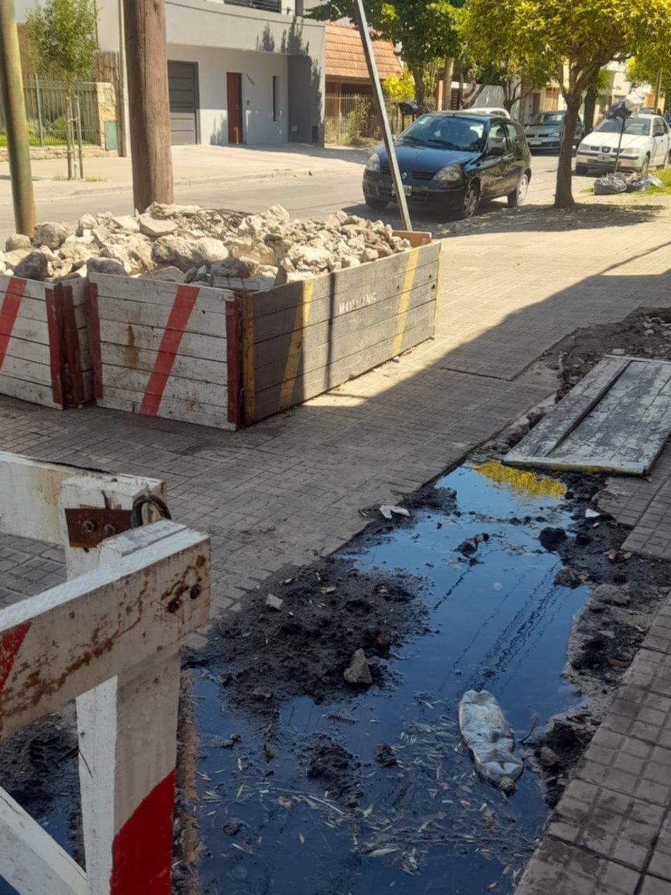 Una obra habría afectado la red de agua: canillas secas