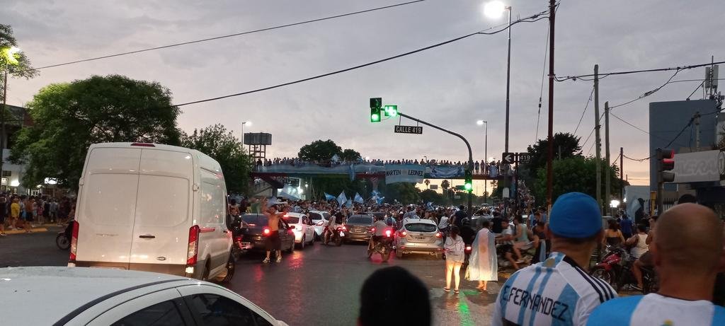 Cuatro heridos de bala durante los festejos por la Selección Argentina