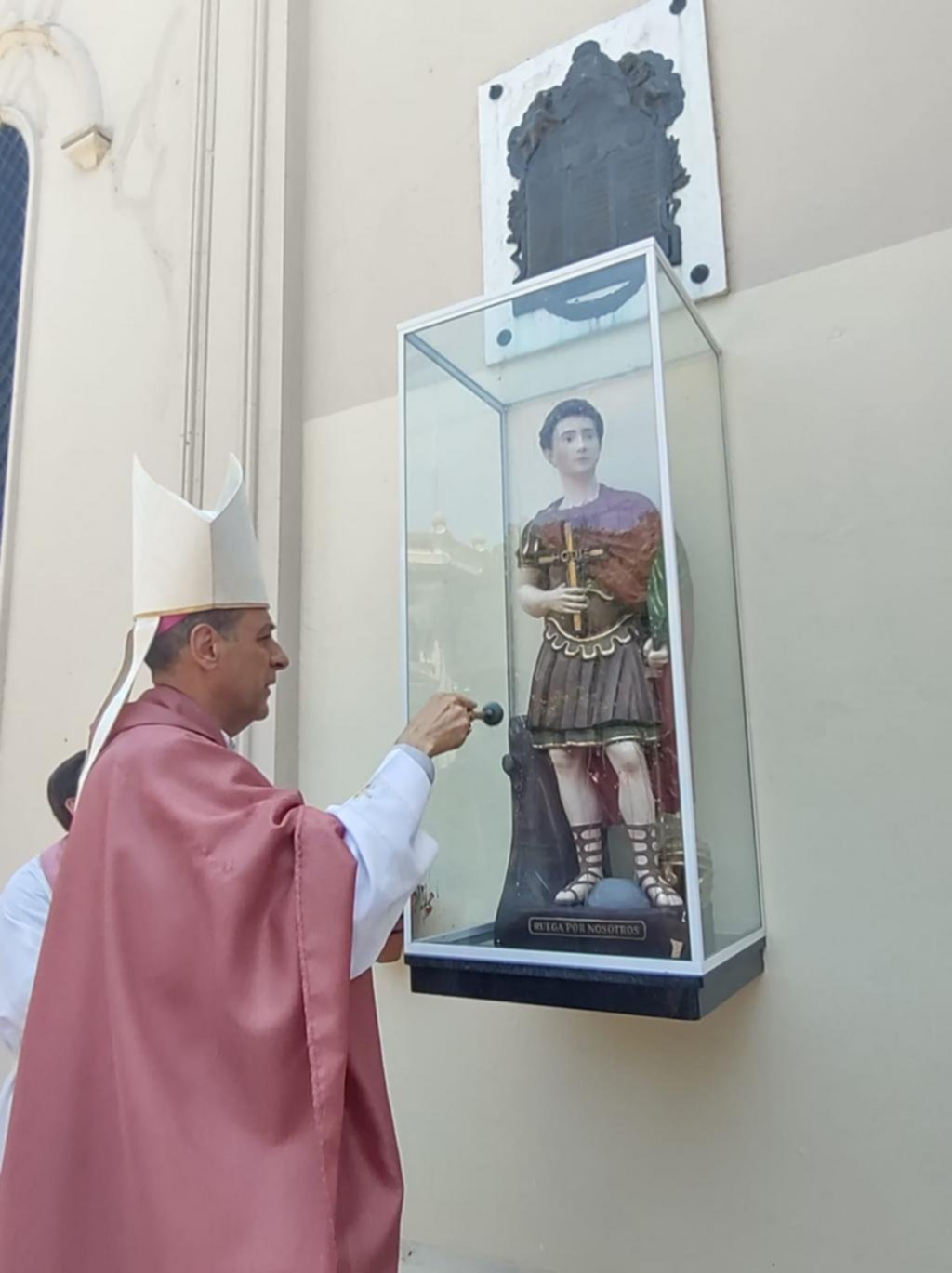 Imagen de San Expedito en San Ponciano