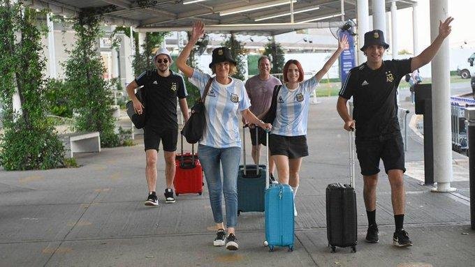 Un nuevo vuelo completo para alentar a la Selección