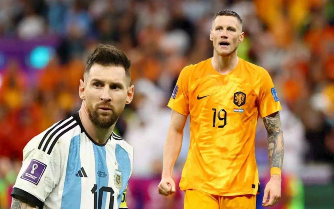 Habló Weghorst, el jugador holandés al que Messi tildó de bobo: ¿qué dijo?