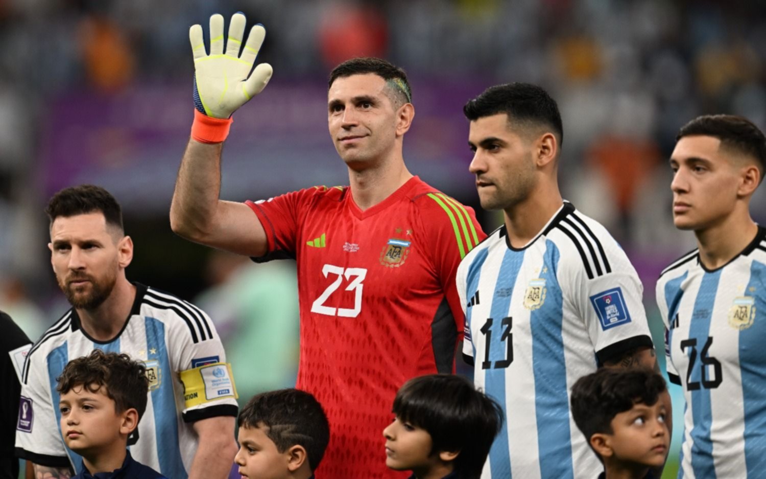 Se confirmó qué camiseta usará Argentina en el partido de semifinales frente a Croacia