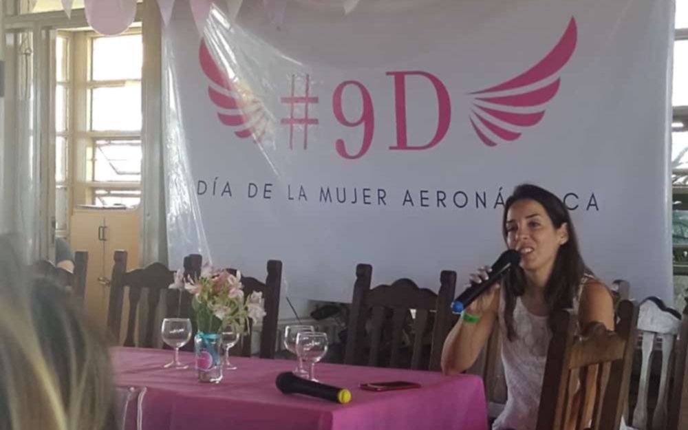 En La Plata se celebró el Día de la Mujer Aeronáutica