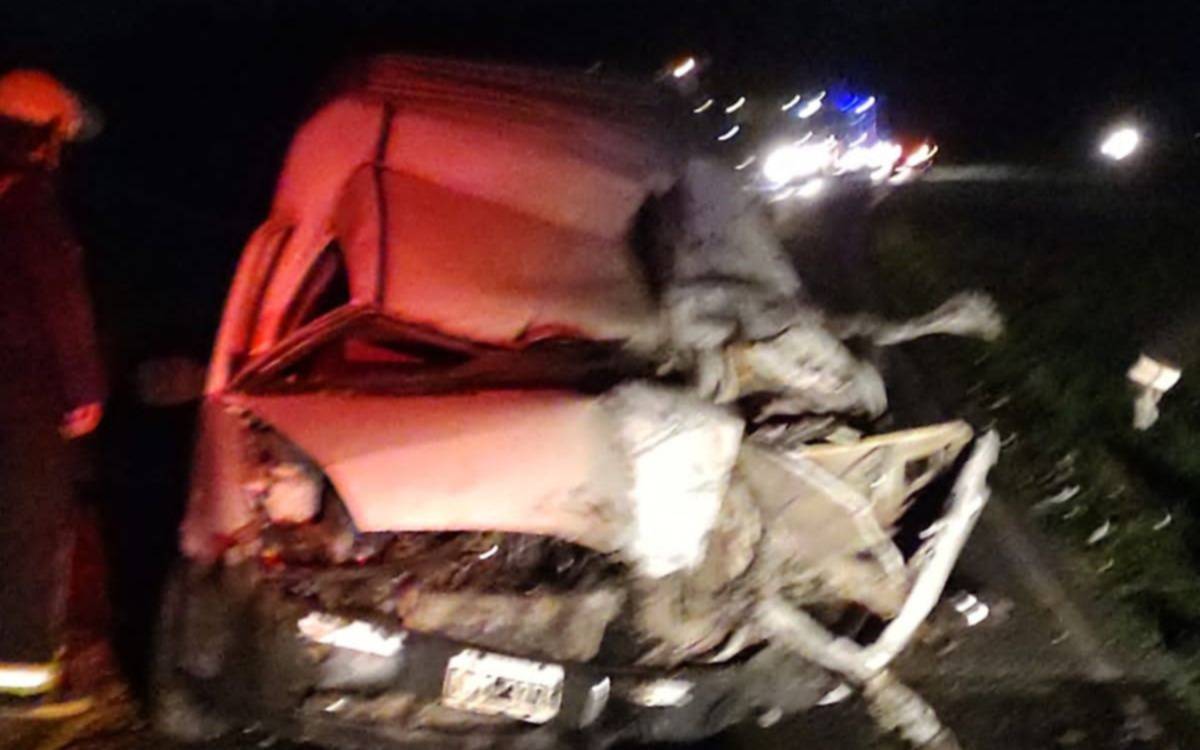 Un vecino platense murió en un choque múltiple en la Ruta 215, a la altura de Brandsen