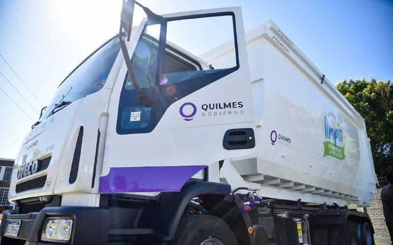 Informan horario de recolección de basura en Quilmes centro