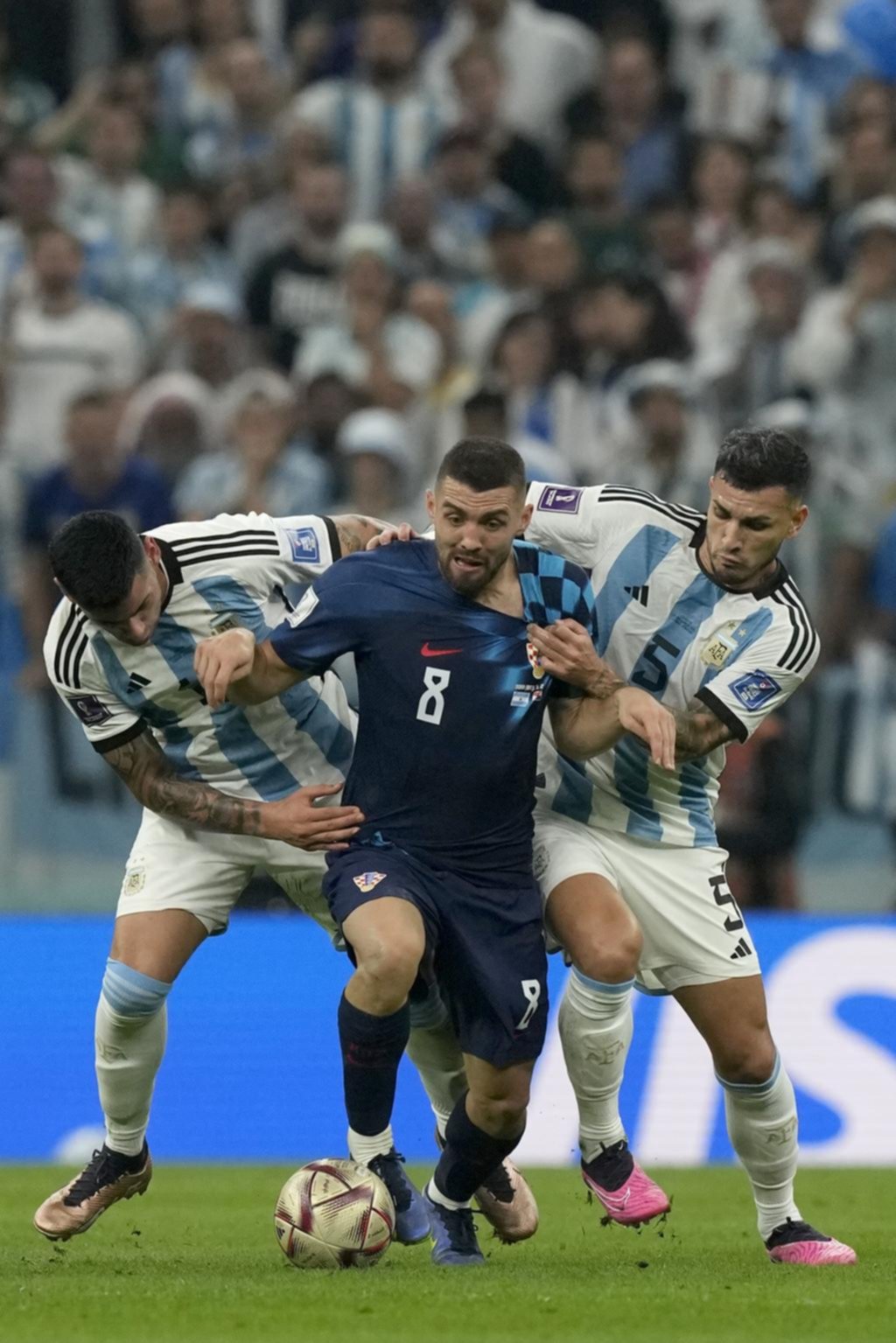 Lejos, el mejor partido de Argentina: borró a Croacia