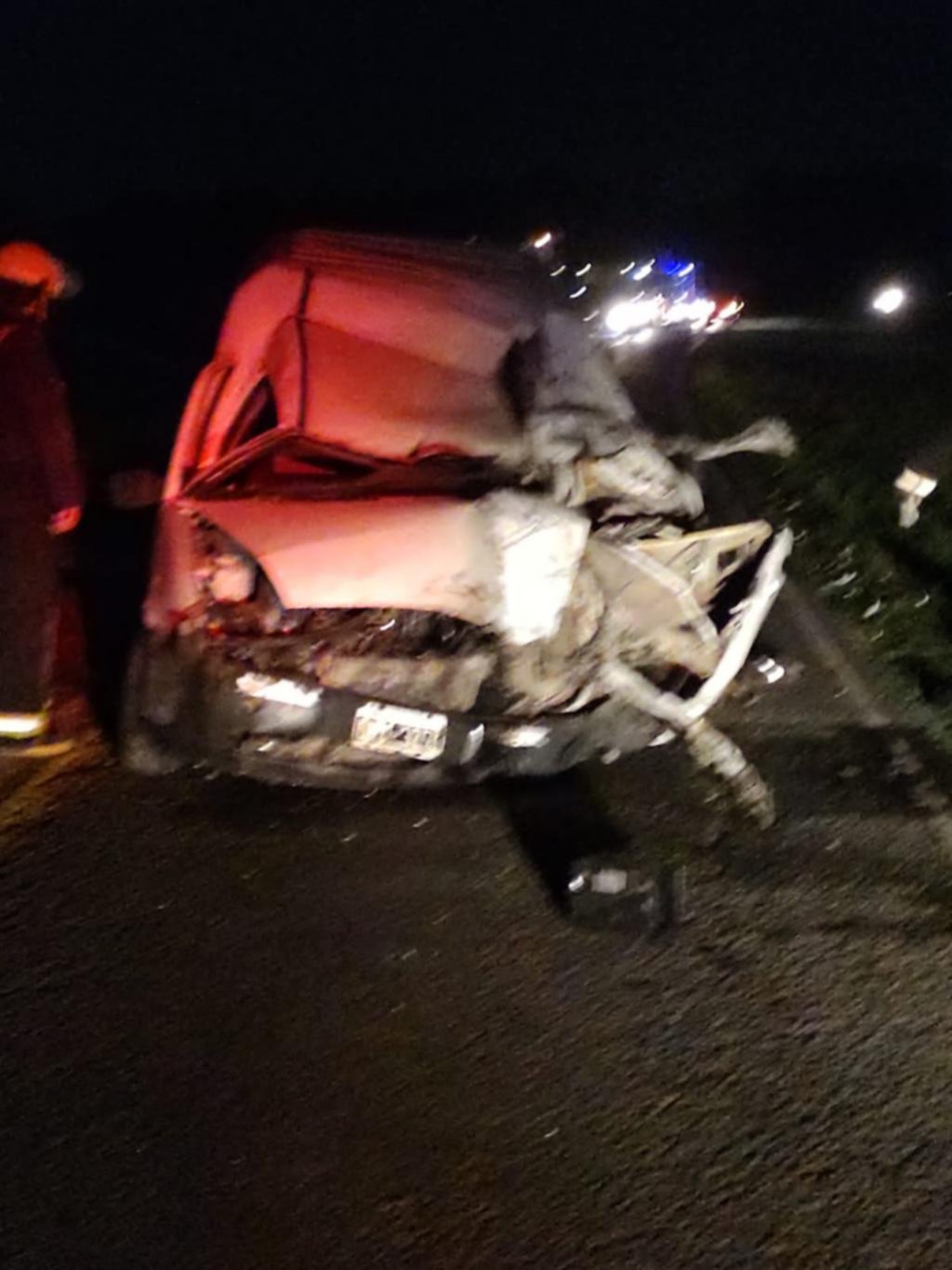 La Ruta 215 se cobró la vida de un vecino de Los Hornos