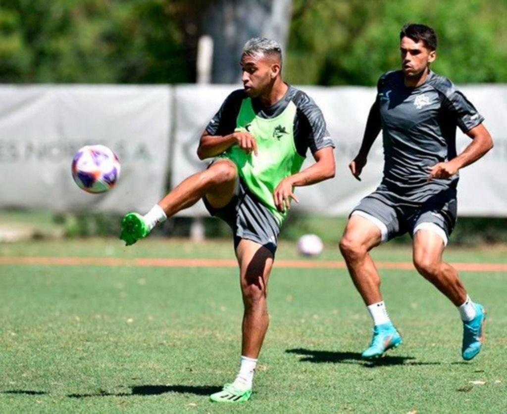 Matías Godoy se sumó a los entrenamientos