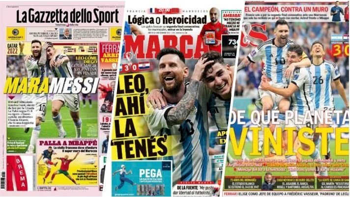 La prensa internacional a todo elogio: "Un marciano llamado Messi"