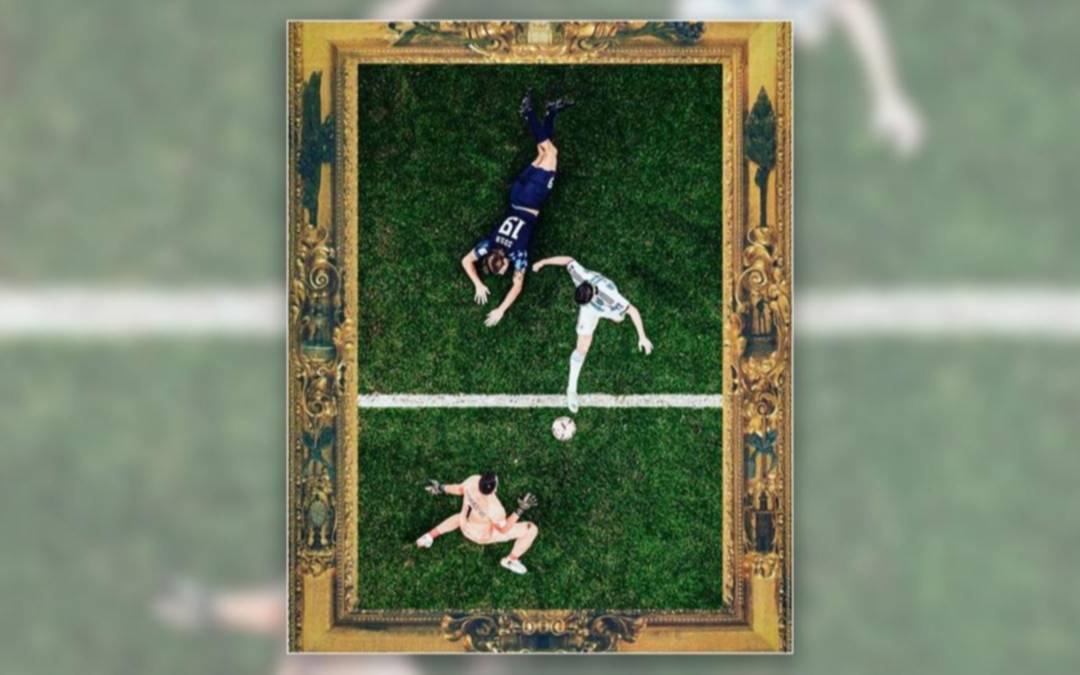 Óleo sobre césped": el gol de Julián Álvarez convertido en "obra de arte" para las redes    