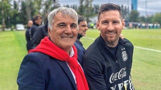 Gugnali cruzó mensajes con Leo Messi y Di María