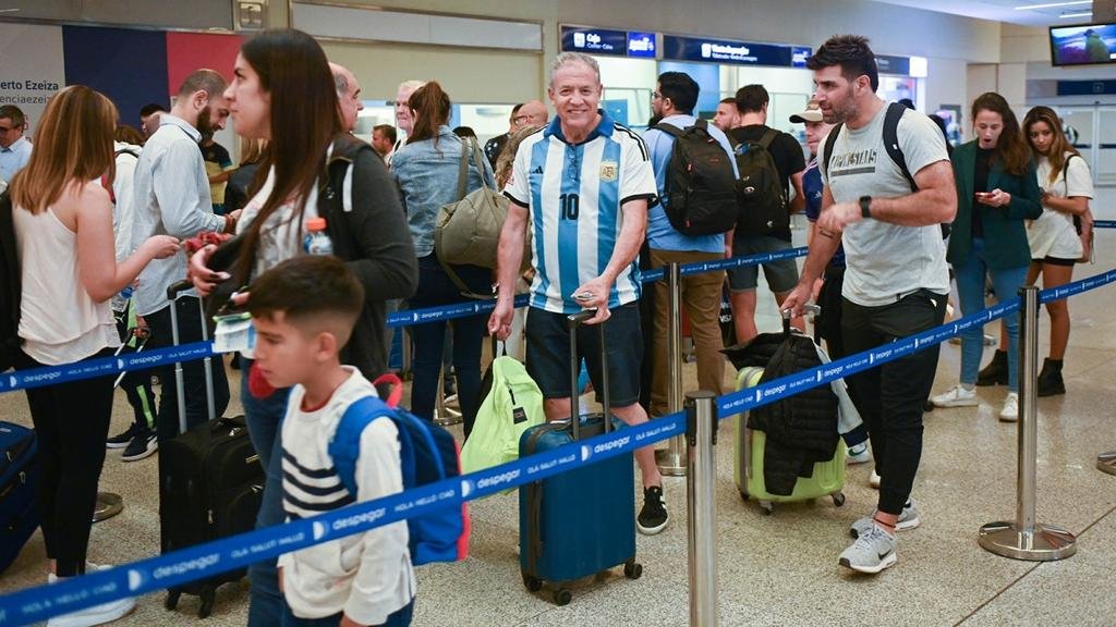 En sólo media hora se agotó un vuelo para ver la final