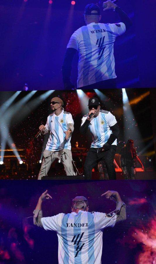Famosos que se pusieron la camiseta de Argentina