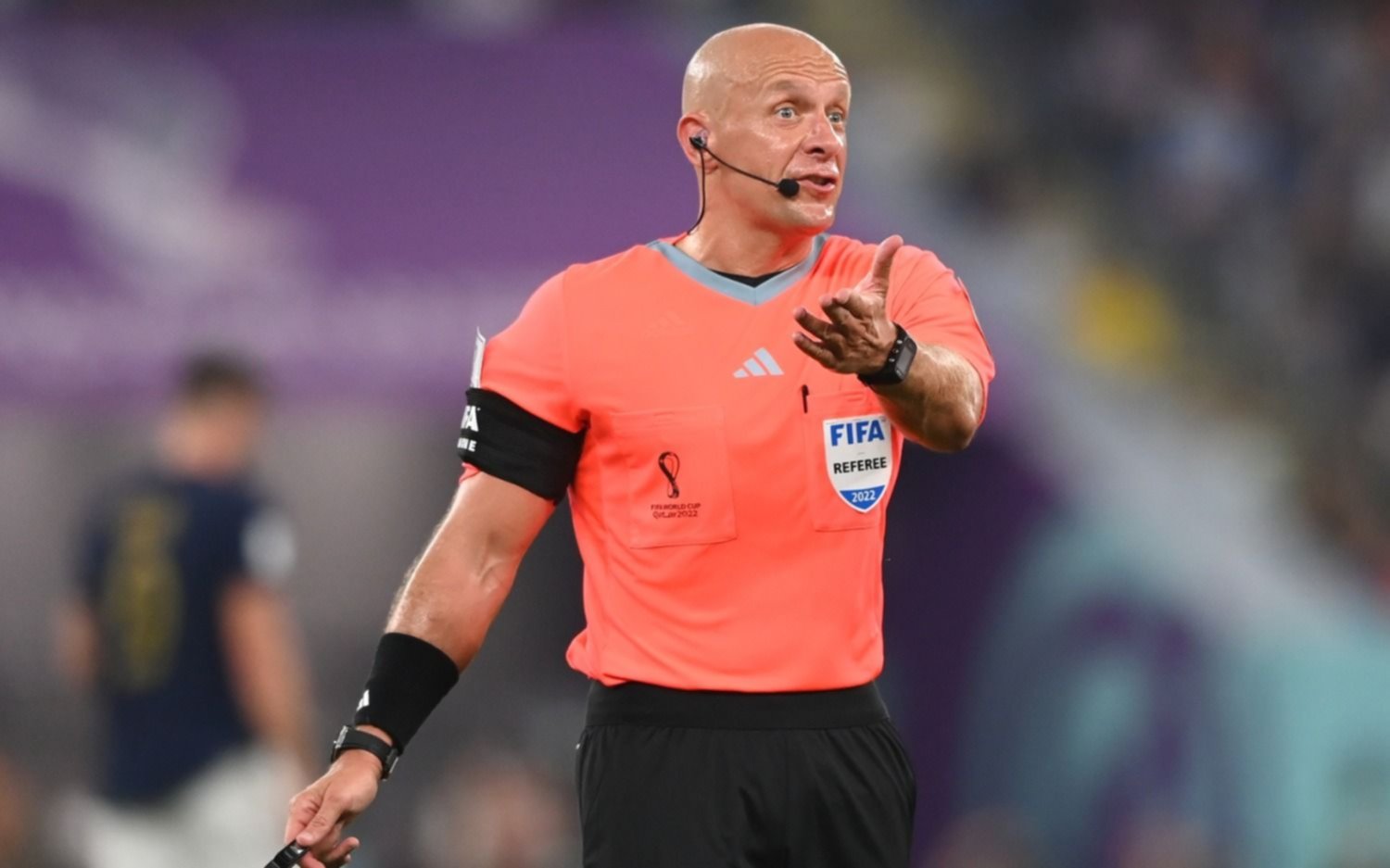 Szymon Marciniak, el árbitro para la final entre Argentina y Francia